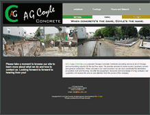 Tablet Screenshot of agcoyle.com